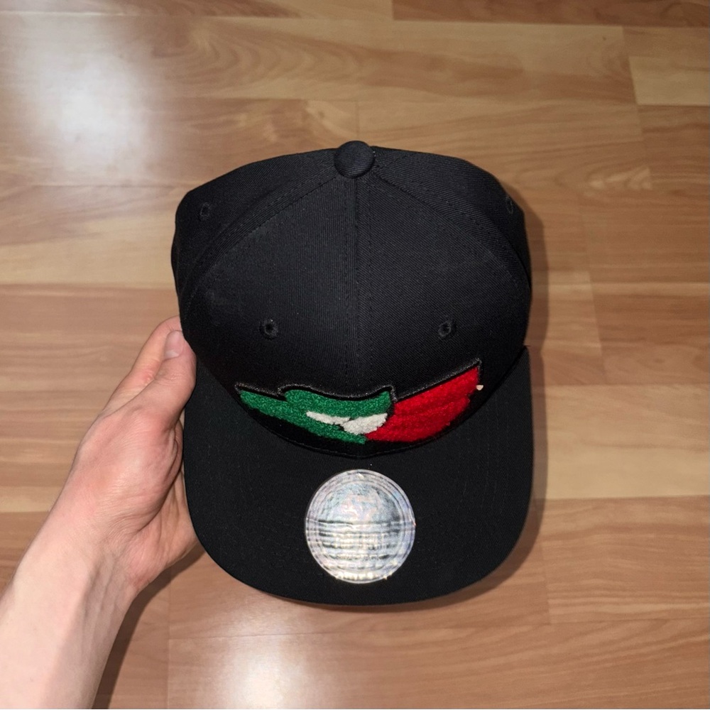 Top Level Mexico Eagle Chenille Patch Snapback Ha… - image 3